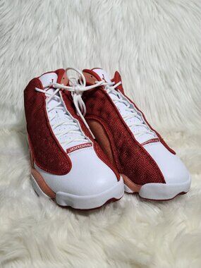 Nike Air Jordan 13 Retro Dune Red Sneakers Men's Size 9.5 NWOB